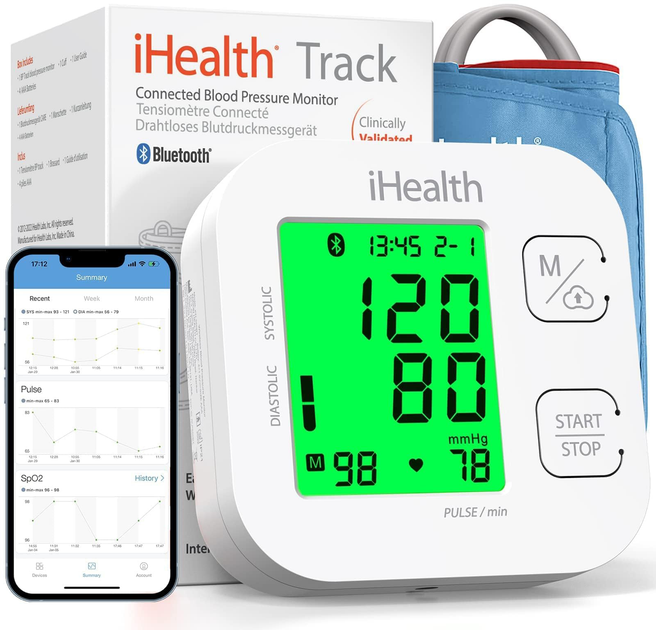 Тонометр iHealth Track KN-550BT - зображення 3