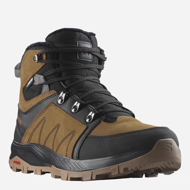 Мужские демисезонные ботинки для треккинга с мембраной Salomon Outchill Ts Cswp L47381900 40.5 (7.5US) 25.5 см Коричневые (195751451086) - изображение 2