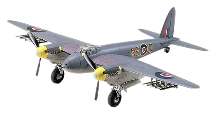 Model do sklejania Tamiya DeHavilland Mosqu ito FB Mk IV/NF (4950344607471) - obraz 1