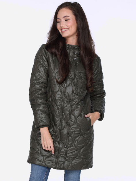Куртка жіноча PERSO BLH220051F XL Хакі (5905080201833) - зображення 1