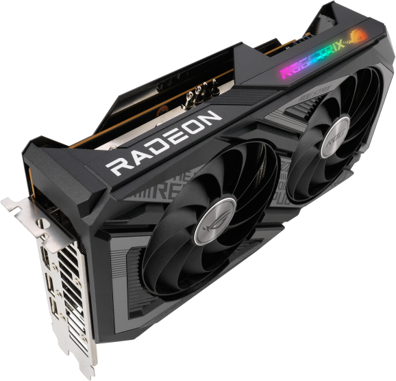 Відеокарта Asus PCI-Ex Radeon RX 6600 XT ROG Strix OC Edition 8GB GDDR6 (128bit) (2607/16000) (1 x HDMI, 3 x DisplayPort) (ROG-STRIX-RX6600XT-O8G-GAMING) - зображення 5