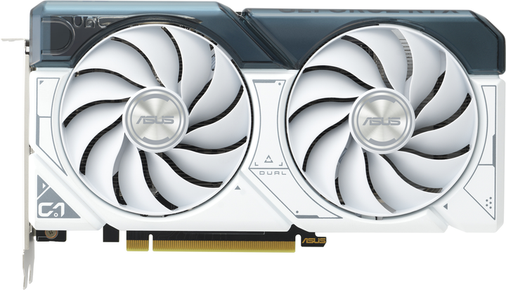 Відеокарта ASUS PCI-Ex GeForce RTX 4060 Ti Dual White OC Edition 8GB GDDR6 (128bit) (2595/18000) (1 x HDMI, 3 x DisplayPort) (90YV0J42-M0NA00) - зображення 1