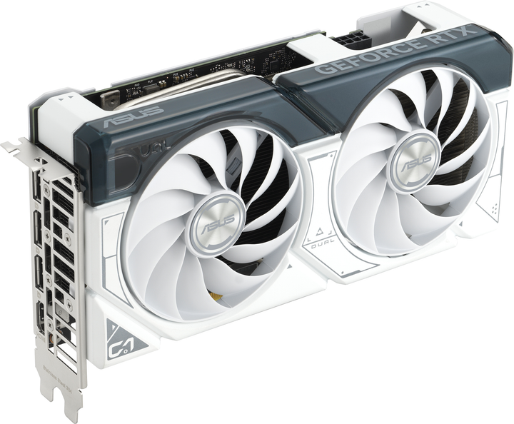 Karta graficzna ASUS PCI-Ex GeForce RTX 4060 Ti Dual White OC Edition 8GB GDDR6 (128bit) (2595/18000) (1 x HDMI, 3 x DisplayPort) (90YV0J42-M0NA00) - obraz 3