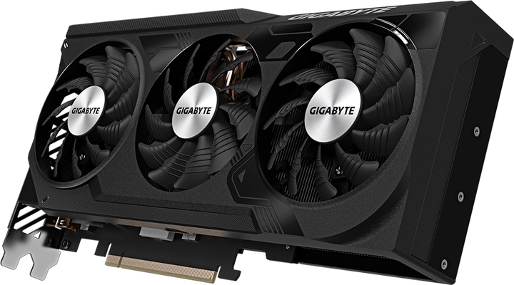 Відеокарта Gigabyte PCI-Ex GeForce RTX 4070 Ti Windforce OC 12GB GDDR6X (192bit) (2625/21000) (HDMI, 3 x DisplayPort) (GV-N407TWF3OC-12GD) - зображення 3