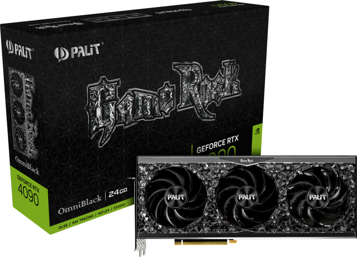 美品 GeForce RTX 4090 GameRock OmniBlack Rozetka.pl | Karta graficzna Palit PCI-Ex GeForce RTX 4090