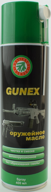 Масло Clever Ballistol Gunex-2000 400мл. ружейное, спрей - изображение 1