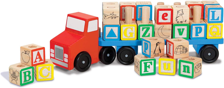 Kostki Melissa & Doug PAW Patrol ABC Wooden Blocks (772332729) - obraz 1