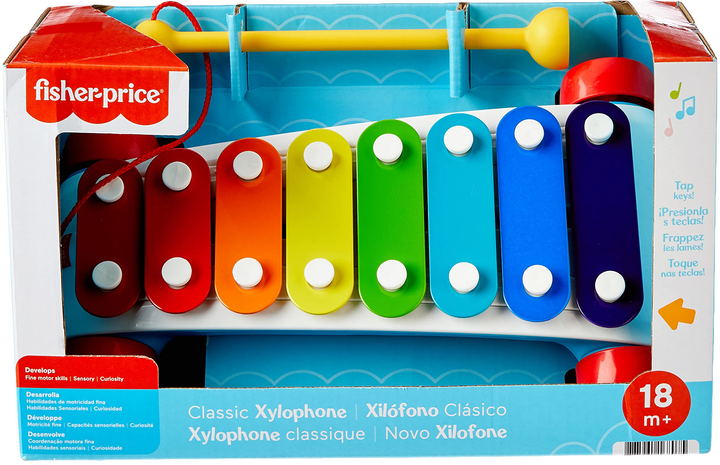 Toczące się zabawka Fisher-Price Xylophon (887961168075) - obraz 1