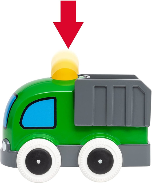 Іграшка-каталка Ravensburger Brio Push & Go Вантажівка (7312350302868) - зображення 3