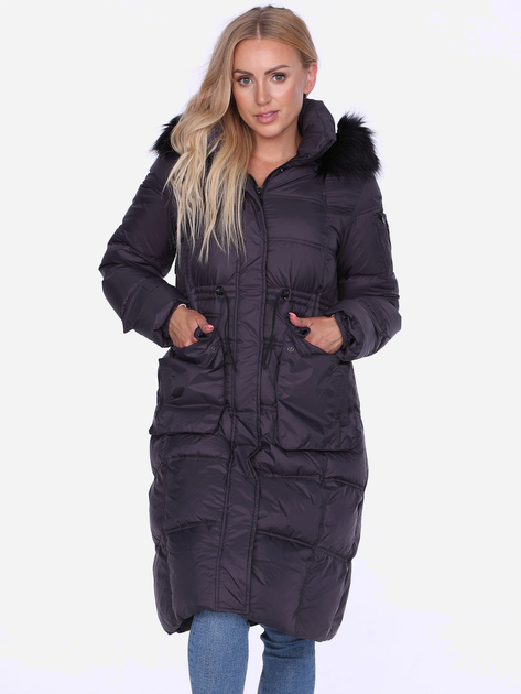 Куртка зимова жіноча PERSO BLH220027FXF XL Сіра (5908312939238) - зображення 1