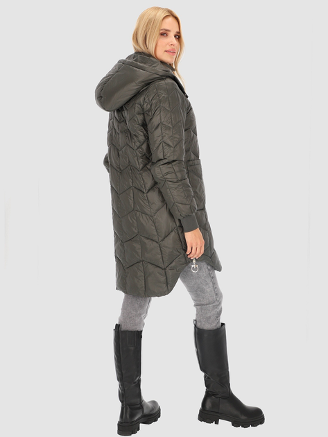 Куртка зимова жіноча PERSO BLH235050F L Хакі (5905080221282) - зображення 2