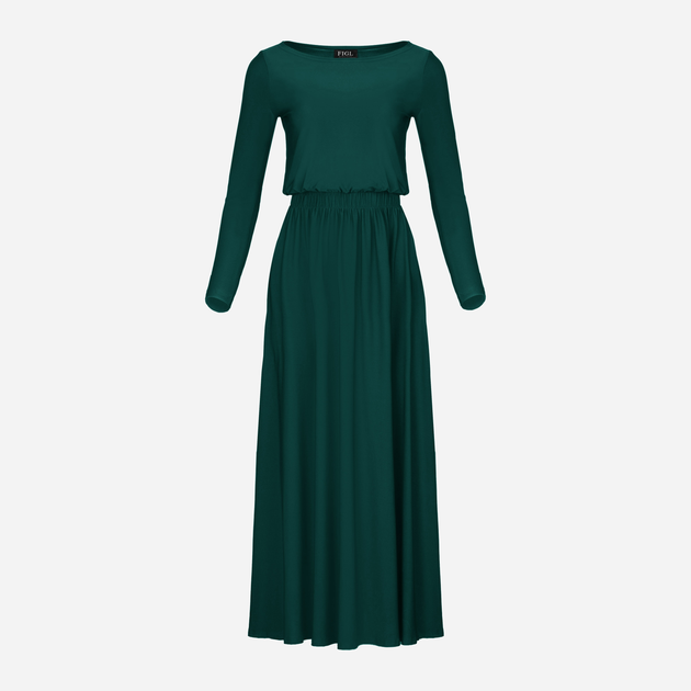 Sukienka trapezowa damska Figl M604 S Zielona (5902194349673) - obraz 6