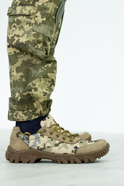 Летние тактические кроссовки Low kick, Пиксель, 42 размер - изображение 1