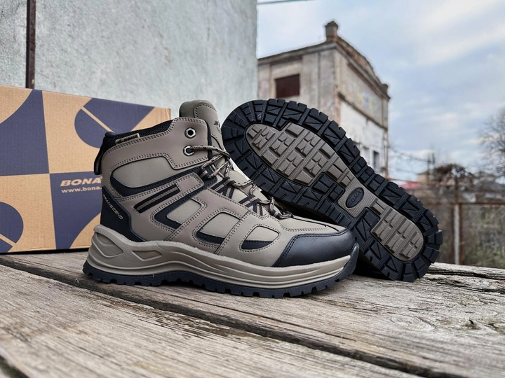 Мужские зимние кожаные ботинки BONA 899D-6 41 26.5 см коричневые с мехом(11310248) от продавца: Shoes Age – в интернет-магазине ROZETKA