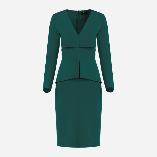 Sukienka ołówkowa damska Lenitif K491 XL Zielona (5902194354639) - obraz 5