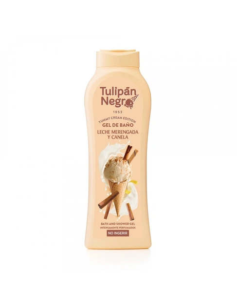 Гель для душу Молочне безе Tulipan Negro Yummy Cream Edition 650 мл - Фото 1 Гель для душу Молочне безе Tulipan Negro Yummy Cream Edition 650 мл - изображение 1