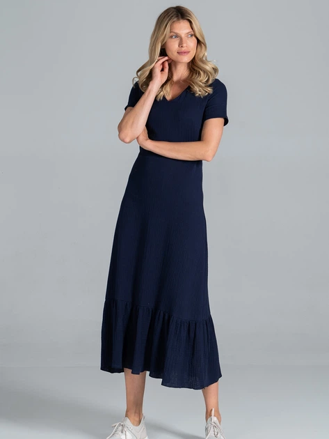 Плаття жіноче Figl M827 L Темно-синє (5902194396370) - зображення 6