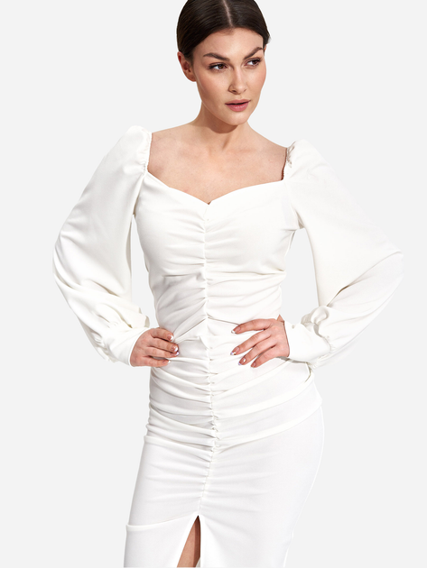 Плаття жіноче Figl M871 M Екрю (5902194410779) - зображення 3