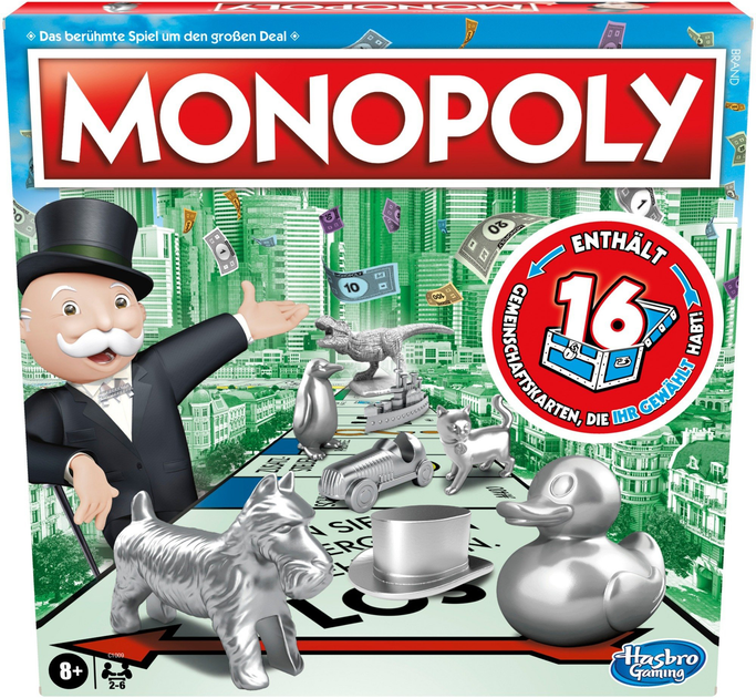 Gra planszowa Hasbro Monopoly Niemiecka gra planszowa (5010993916719) - obraz 1