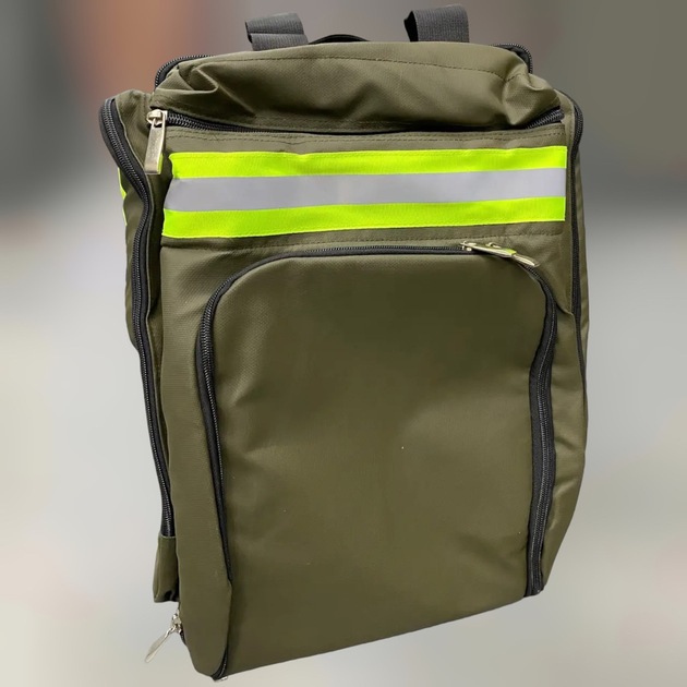 Рюкзак для Медика 45 л., Оливковий, тактичний рюкзак для військових медиків, армійський рюкзак для медиків - зображення 1