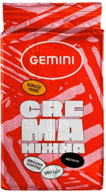 Акція на Кава в брикетах Gemini Crema 0.25 кг ( 4820156430096) від Rozetka