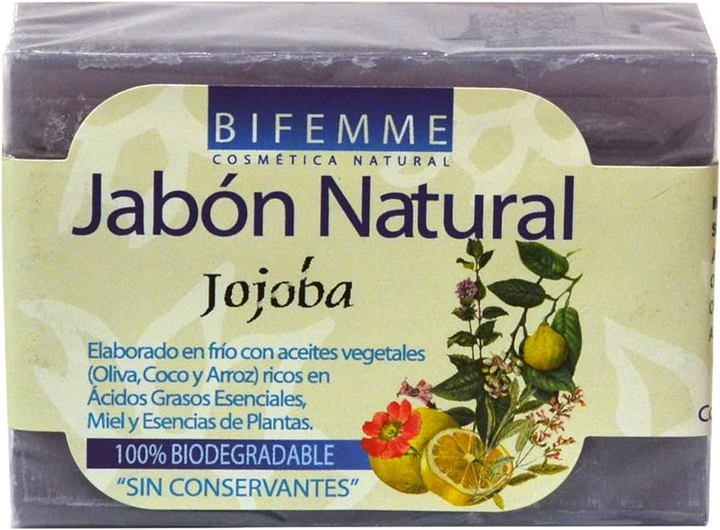 Mydło Bifemme Jabon Natural Jojoba 100 g (8412016354008) - obraz 1