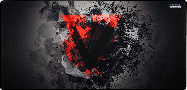 Podkładka pod mysz Modecom Volcano Meru XXL Black/Red (PMK-MC-VOLCANO-MERU) - obraz 1