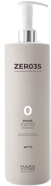 Акція на Шампунь глибокого очищення Emmebi Italia Phase 0 Pro Hair New Clarifying Shampoo pH 7.3 1 л від Rozetka