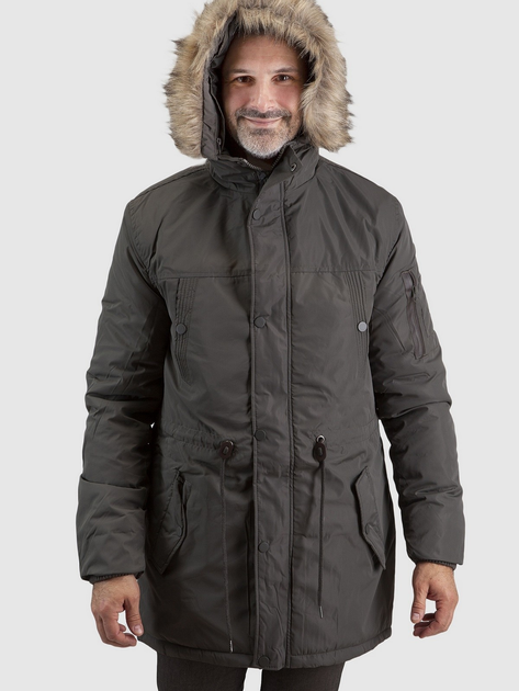 Парка зимова чоловіча PERSO PKH91C0008H XL Хакі (5908312931409) - зображення 3