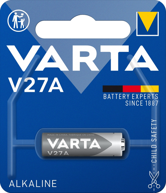 Baterie Varta A27 BLI 1 Alkaline (4227101401) - obraz 1