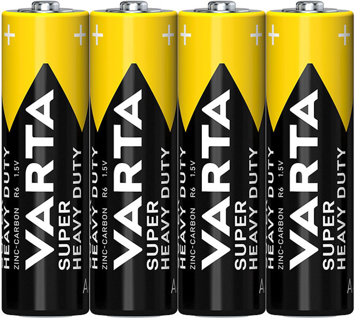 Baterie Varta SUPER HEAVY DUTY AA FOL 4 szt. (2006101304) - obraz 1