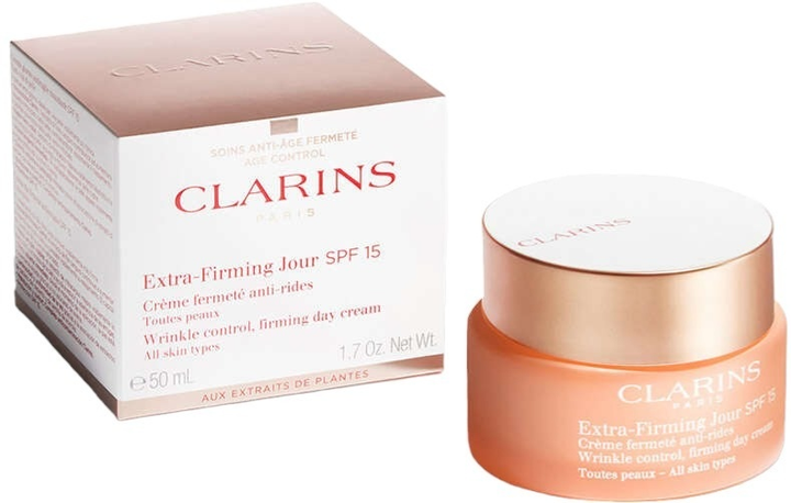 Krem do twarzy Clarins Extra-Firming Day All Skin Types SPF 15 50 ml (3380810194784) - obraz 2