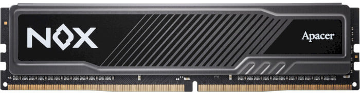 Pamięć Apacer DDR4-3200 8192 MB PC4-25600 NOX (AH4U08G32C28YMBAA-1) - obraz 1