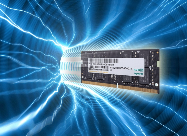 Pamięć Apacer SODIMM DDR4-3200 8192MB PC4-25600 (ES.08G21.GSH) - obraz 2