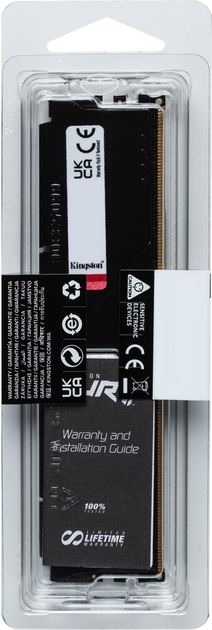 Pamięć Kingston Fury DDR5-4800 8192MB PC5-38400 Beast Black (KF548C38BB-8) - obraz 6