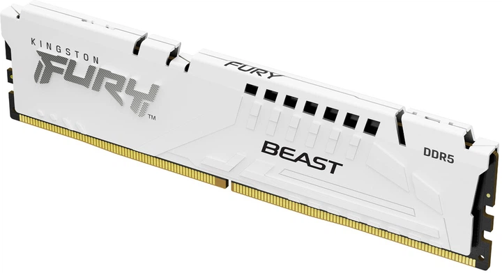 Оперативна пам'ять Kingston Fury DDR5-5200 16384MB PC5-41600 Beast AM5 White (KF552C36BWE-16) - зображення 3