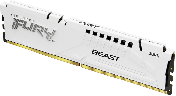 Оперативна пам'ять Kingston Fury DDR5-5600 32768MB PC5-44800 Beast AM5 White (KF556C36BWE-32) - зображення 3