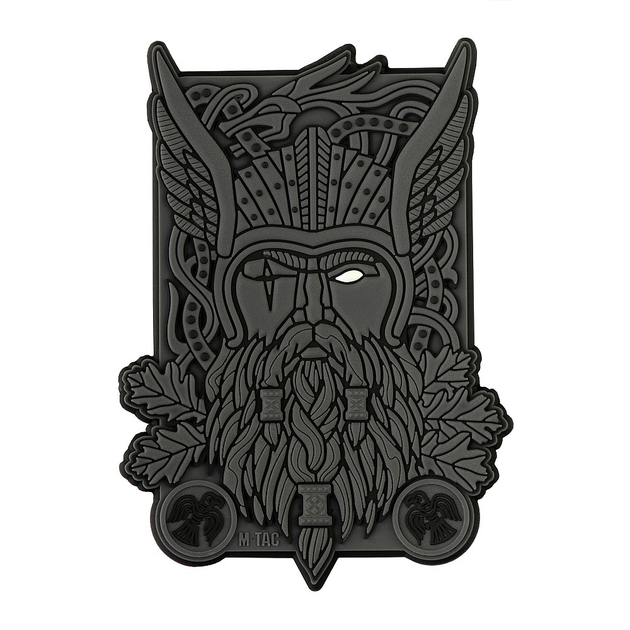 M-Tac нашивка Odin 3D PVC Dark Grey - изображение 1