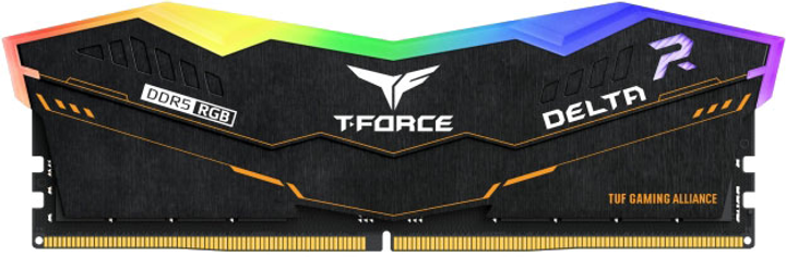 Оперативна пам'ять Team Group Delta TUF Gaming Alliance DDR5-5200 32768MB PC5-41600 (Kit of 2x16384) RGB (FF5D532G5200HC40CDC01) - зображення 2