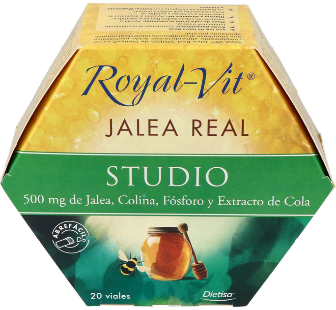 Suplement diety Dietisa Royal Vit Studio 20 fiolek (8414200299317) - obraz 1