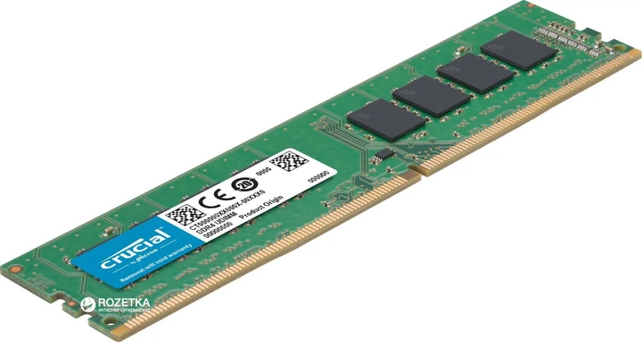 Оперативная память Crucial DDR4-2400 16384MB PC4-19200 (Kit of