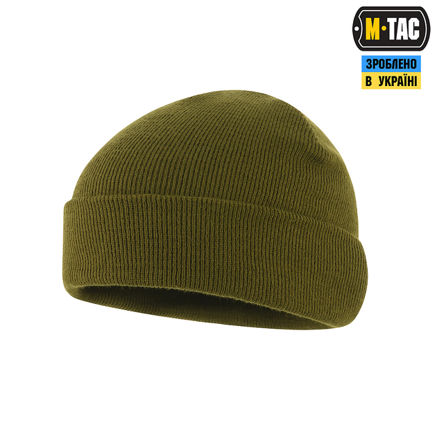 M-Tac шапка тонка в'язка 100% акрил Olive L/XL - зображення 2