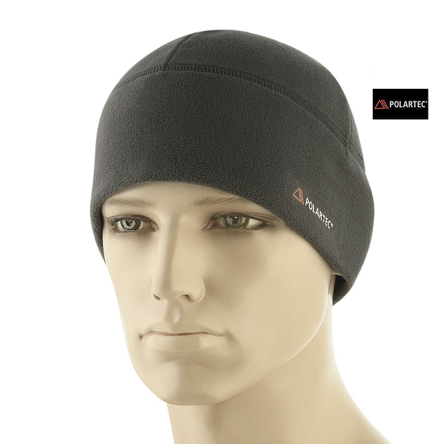 M-Tac шапка Watch Cap флис Light Polartec Dark Grey S - изображение 1