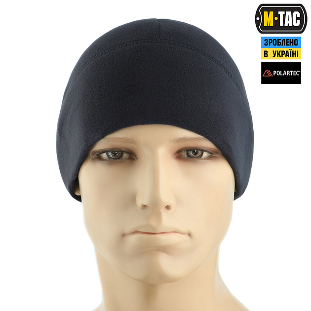 M-Tac шапка Watch Cap фліс Light Polartec Gen.II Dark Navy Blue XL - зображення 2