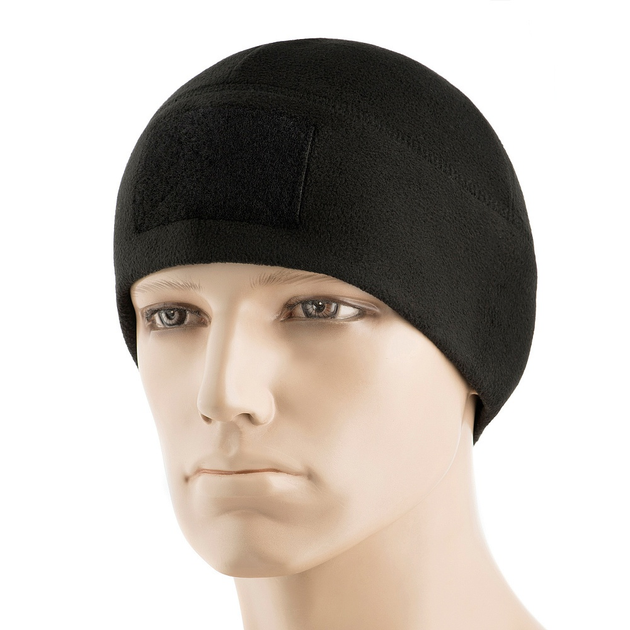 M-Tac шапка Watch Cap Elite флис (270г/м2) с липучкой Black M - изображение 1