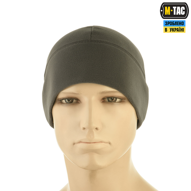 M-Tac шапка Watch Cap флис Light Polartec Gen.II Dark Grey M - изображение 2