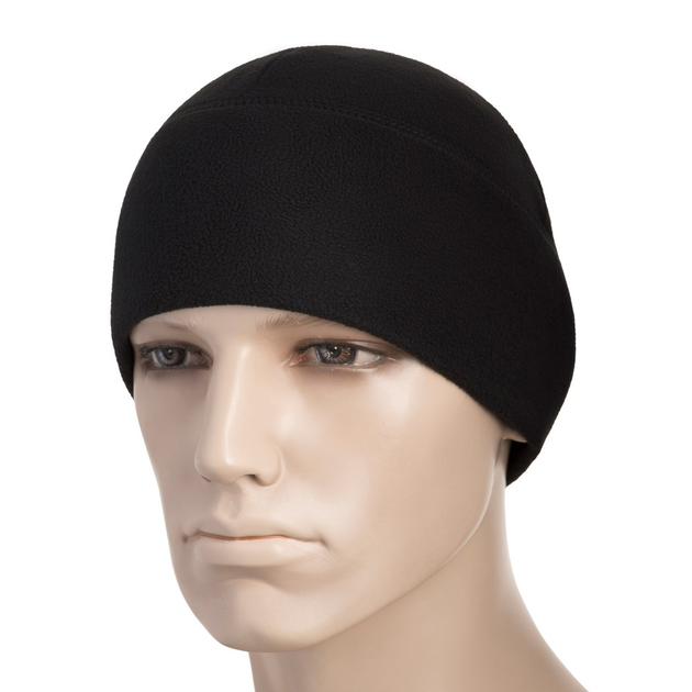 M-Tac шапка Watch Cap фліс (260г/м2) Black XL - зображення 1