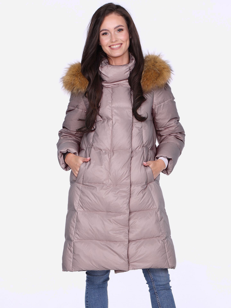 Акція на Куртка зимова жіноча PERSO BLH220011FR L Рожева від Rozetka
