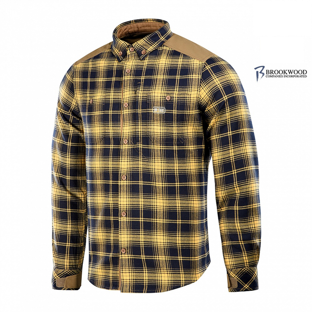 M-Tac рубашка Redneck Shirt Navy Blue/Yellow M/R - изображение 1