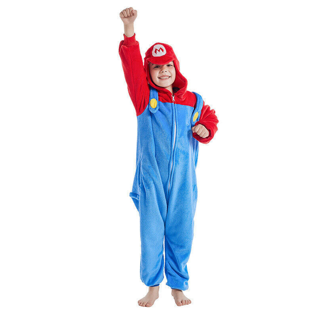 Пижама кигуруми Марио детская 120 (50671) от продавца: Prize Shop – в ...